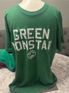 Shully's Green 'Green Monstah' Graphic Tee for Kids